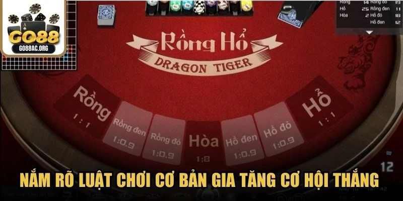 Nắm rõ luật chơi cơ bản giúp gia tăng cơ hội thắng cược